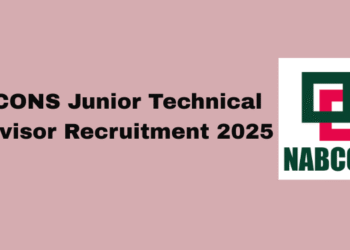 NABCONS Junior Technical Supervisor Recruitment 2025